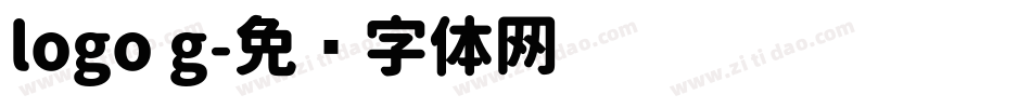 logo g字体转换